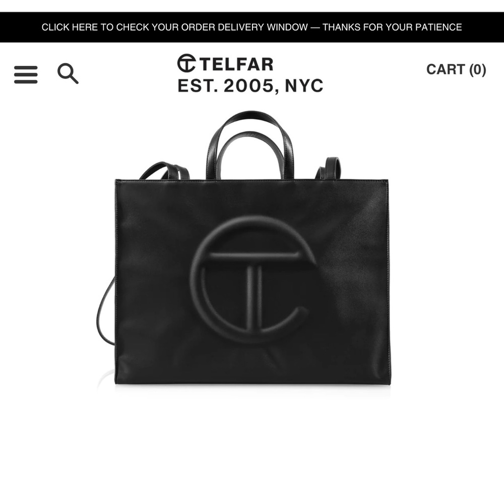 NWT Telfar Large Shopping bag